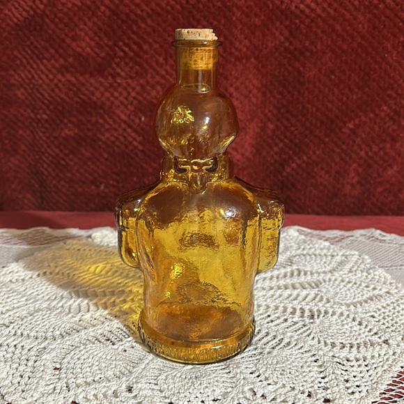 Vintage George Washington Amber Glass Bottle by Wheaton. 10” nice vintage. - Picture 4 of 8